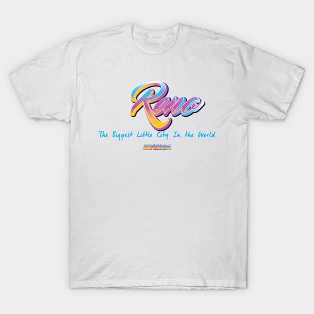 Reno Nevada T-Shirt by BY TRENDING SYAIF